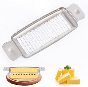 Stainless Steel Butter & Cheese Slicer 18 Sharp Wires