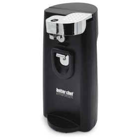 Better Chef Deluxe Tall 3-in-1 Electric Can Opener (Color: black)